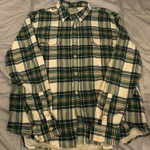 Plaid Lucky Brand Work Shirt in XXL